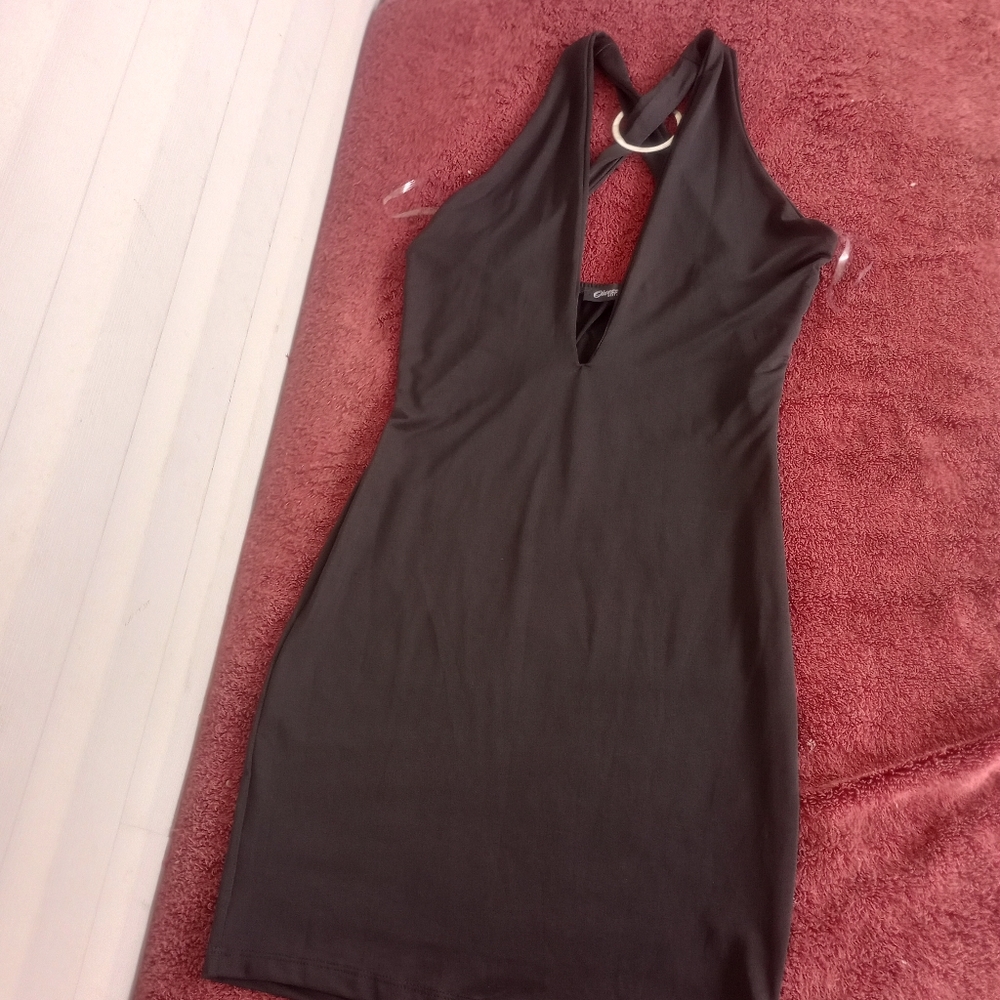 Obsessed boutique black mini dress size Medium